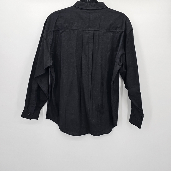 Gitano Black Beaded Western Rodeo Vintage Button Down Shirt Womens Size Medium - Picture 3 of 8